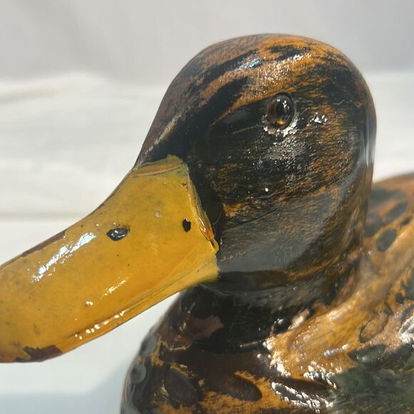 Vintage wood Duck decoy - Picture 2 of 7